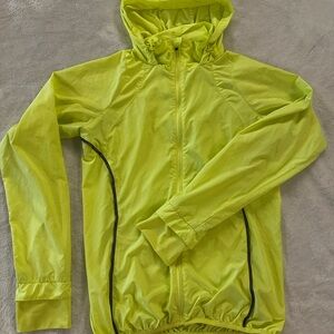 Neon Yellow Athletic Zippy Jacket
